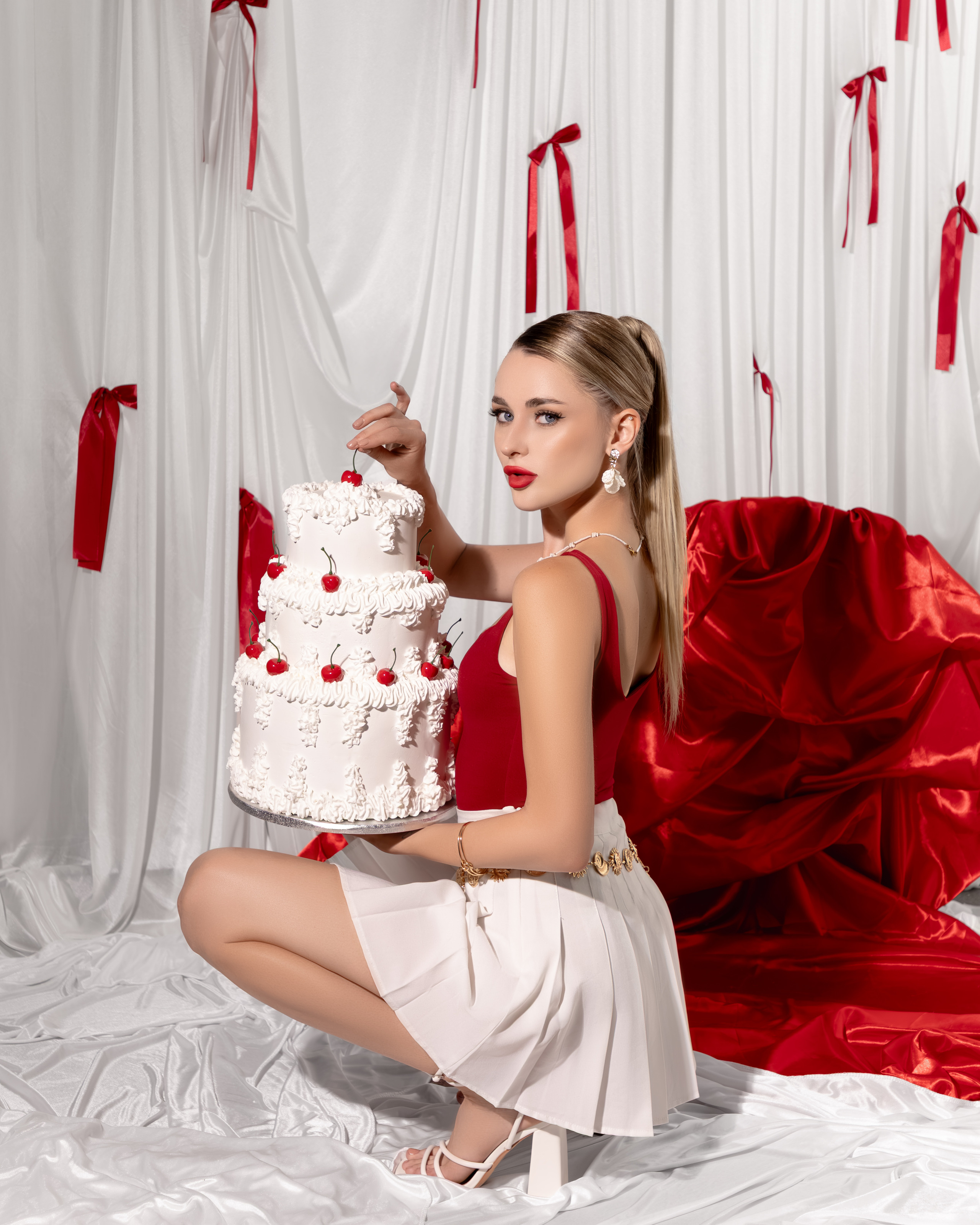 Женский студийный портрет Cheri Lady - фотография 9